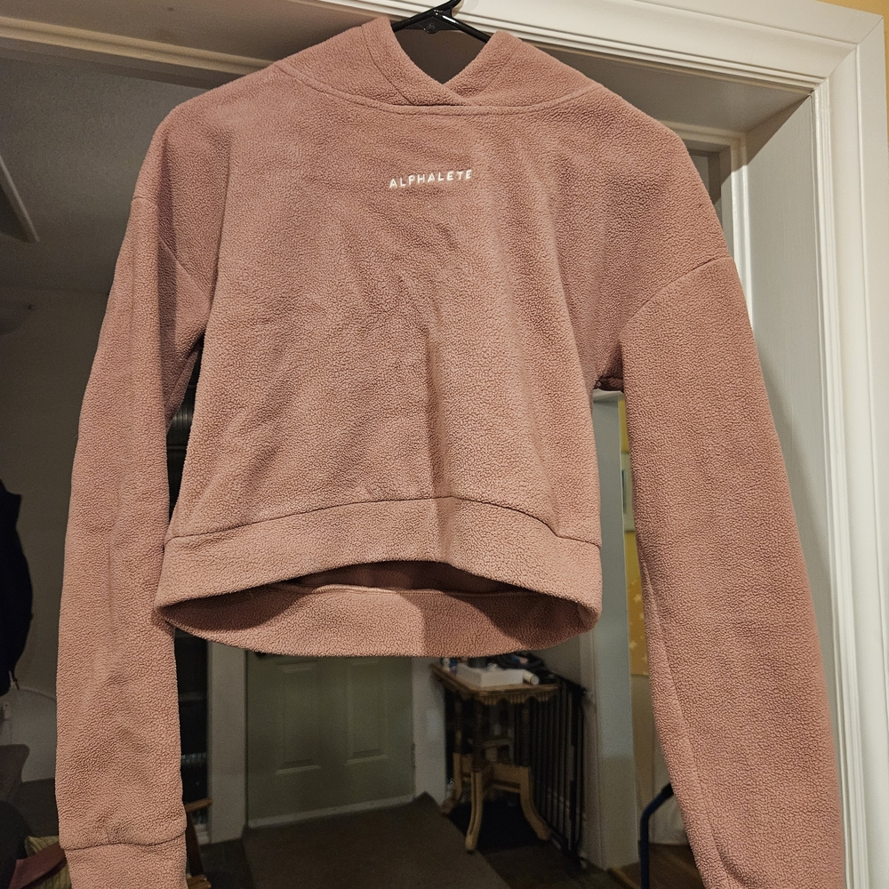 Alphalete Women's Dusty Pink Hoodie